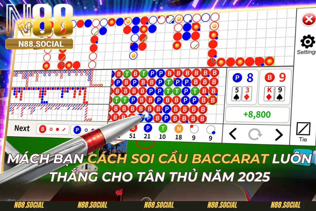 Mách Bạn Cách Soi Cầu Baccarat Luôn Thắng Cho Tân Thủ Năm 2026 - tivon.pro