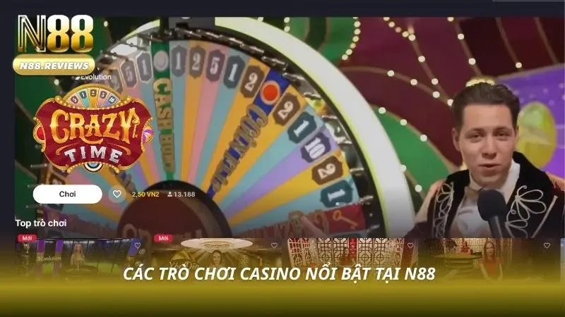 Casino N88 - Sảnh Casino Live Đẳng Cấp Nhất Năm 2026 - tivon.pro