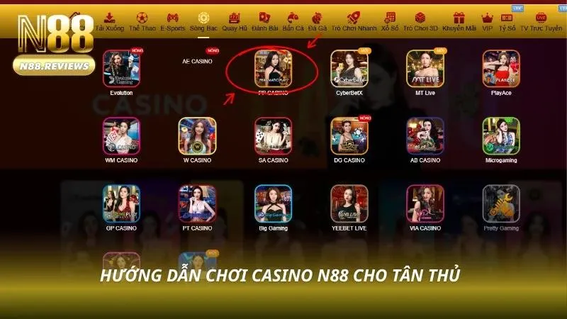 Casino N88 - Sảnh Casino Live Đẳng Cấp Nhất Năm 2026 - tivon.pro