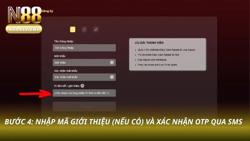 Hướng Dẫn Quy Trình Đăng Ký N88 Nhanh Và Thuận Thiện Nhất - tivon.pro Hướng Dẫn Quy Trình Đăng Ký N88 Nhanh Và Thuận Thiện Nhất - tivon.pro