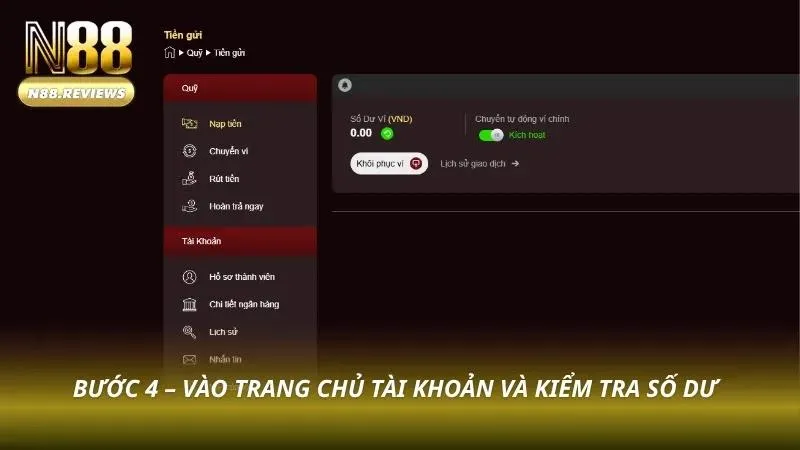 Đăng Nhập N88 - 4 Bước Nhanh Và An Toàn Tài Khoản 2026 - tivon.pro