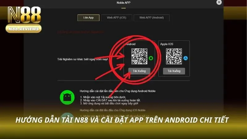 Tải App N88 APK Mới Nhất 2026 - Hướng Dẫn Android Và iOS - tivon.pro