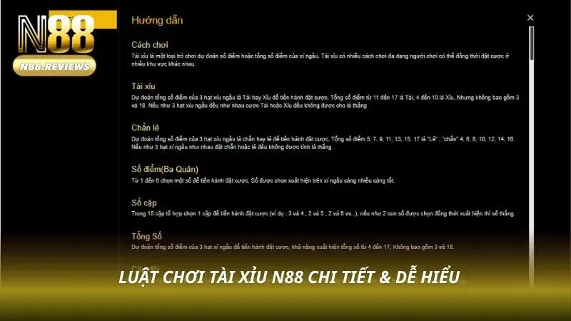 Cách Chơi Tài Xỉu N88 - Bật Mí Bí Kíp Chơi Thắng Lớn 2026 - tivon.pro Cách Chơi Tài Xỉu N88 - Bật Mí Bí Kíp Chơi Thắng Lớn 2026 - tivon.pro